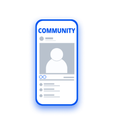 People connecting in an ActsSocial group